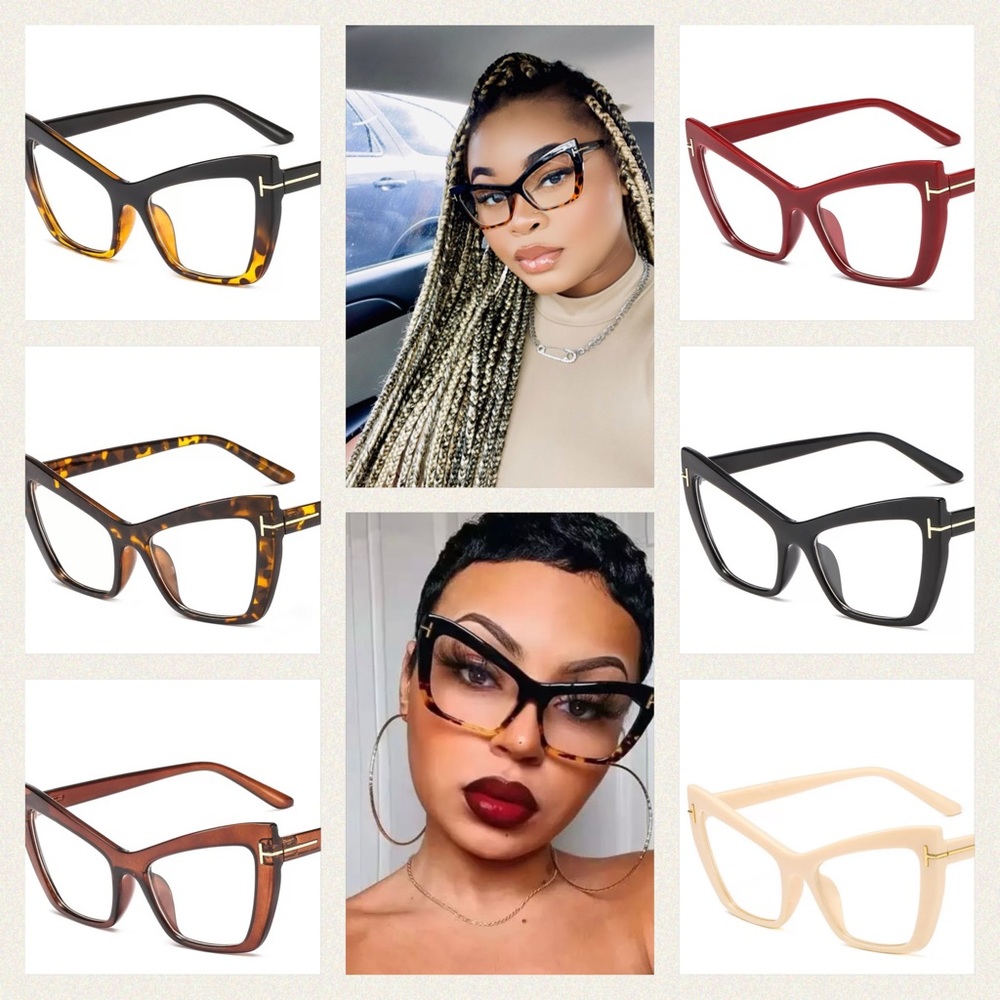 Sassy Secretary Cat-eye Glasses💋